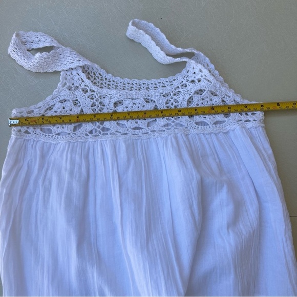 Boutique Hudson Honey Maxi Dress Crocheted Lace detail on bodice, Women Size XS - Picture 6 of 7